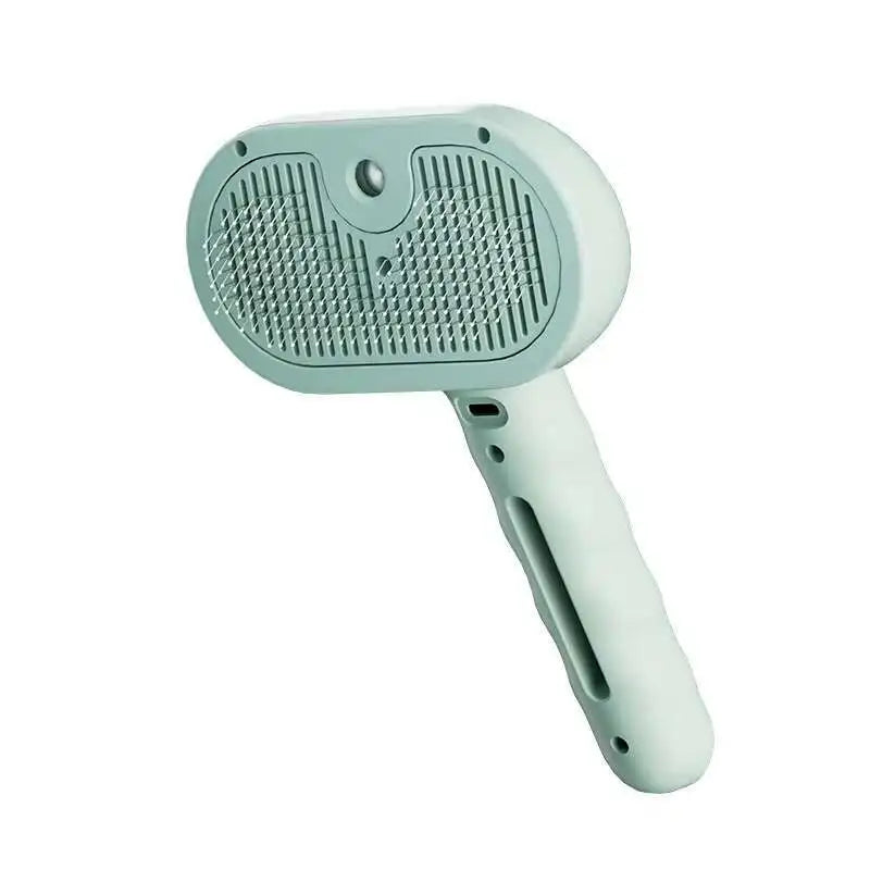 2-in-1 Pet Steam Brush & Massage Comb for Cats & Dogs