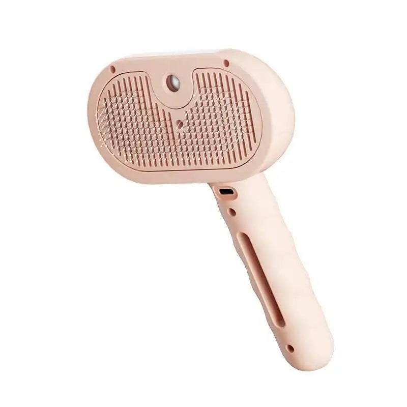 2-in-1 Pet Steam Brush & Massage Comb for Cats & Dogs