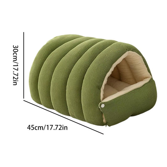 Winter Warm Pet Sleeping Bed Kitten Nest Kennel Pet Supplies for Cats Dogs Puppy